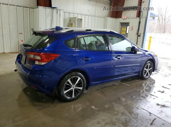 4S3GTAV60N3728206 2022 SUBARU IMPREZA Синий Задняя правая четверть