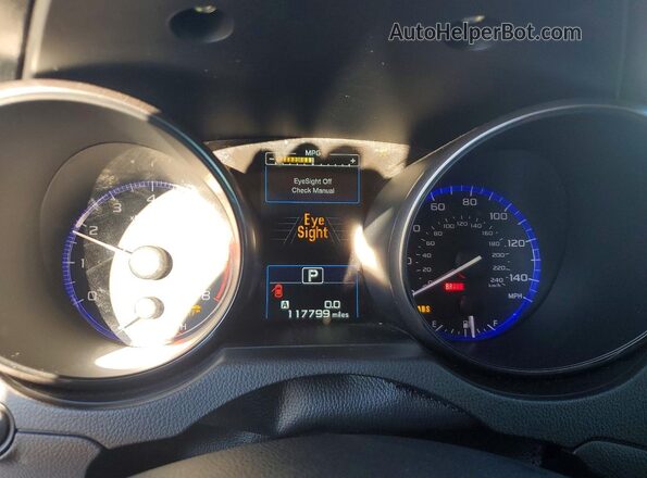 4S4BSABC3K3300807 2019 SUBARU OUTBACK Red Widok zestawu wskaźników