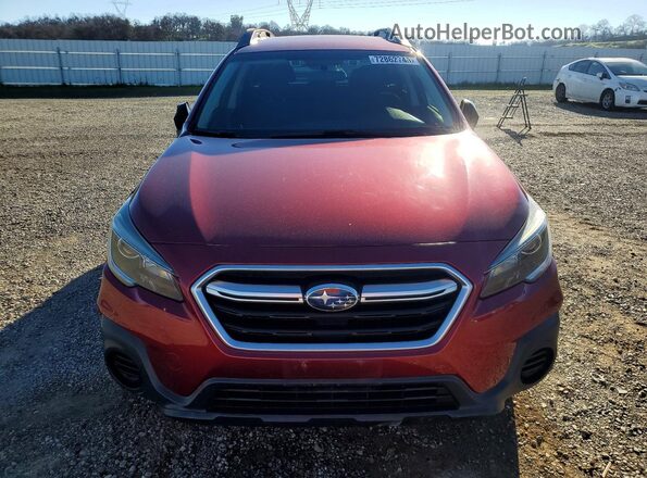 4S4BSABC3K3300807 2019 SUBARU OUTBACK Red Widok z przodu
