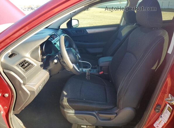 4S4BSABC3K3300807 2019 SUBARU OUTBACK Red Widok wnętrza z przodu