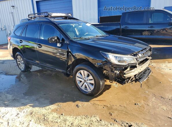 4S4BSABC9K3355603 2019 SUBARU OUTBACK Черный Передняя правая четверть