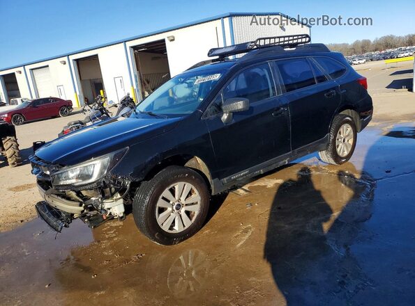 4S4BSABC9K3355603 2019 SUBARU OUTBACK Черный Передняя левая четверть