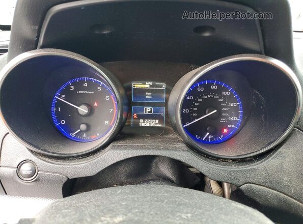 4S4BSACC2H3432125 2017 SUBARU OUTBACK Угольный Вид щитка приборов