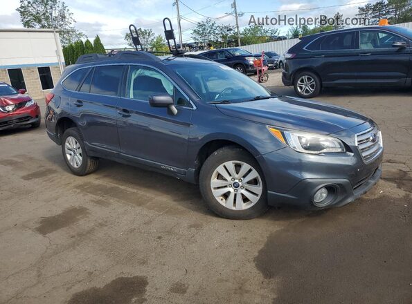 4S4BSACC3G3238301 2016 SUBARU OUTBACK Синий Передняя правая четверть