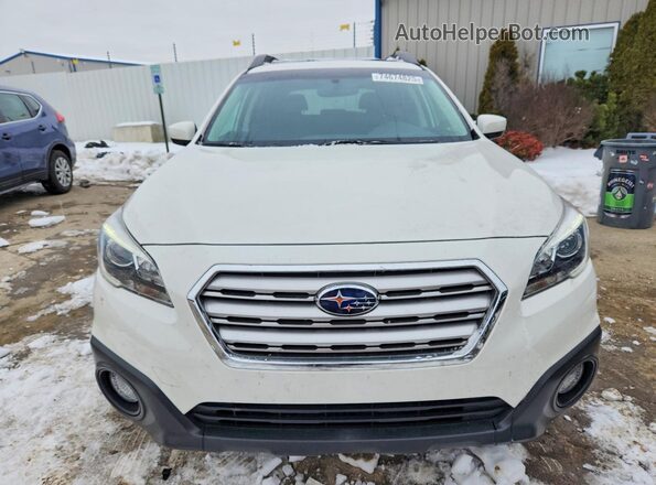 4S4BSADC0H3202419 2017 SUBARU OUTBACK Белый Вид спереди