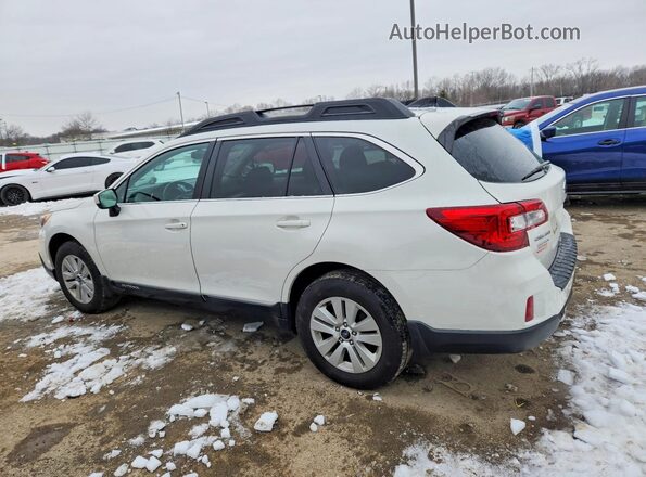 4S4BSADC0H3202419 2017 SUBARU OUTBACK Белый Задняя левая четверть