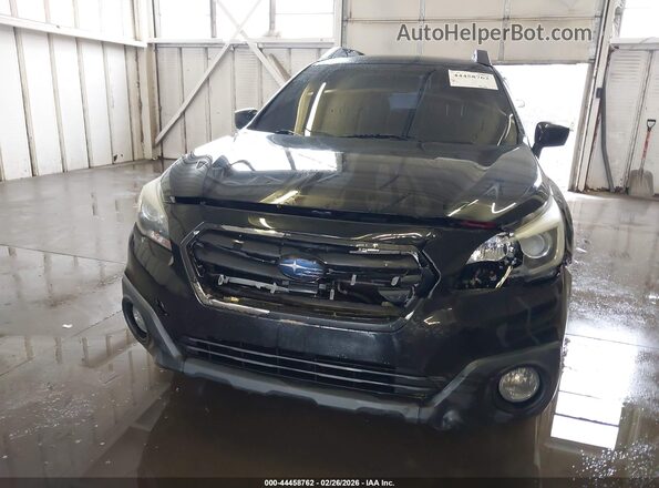 4S4BSADCXH3204775 2017 SUBARU OUTBACK Черный Вид спереди