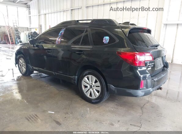 4S4BSADCXH3204775 2017 SUBARU OUTBACK Черный Задняя левая четверть