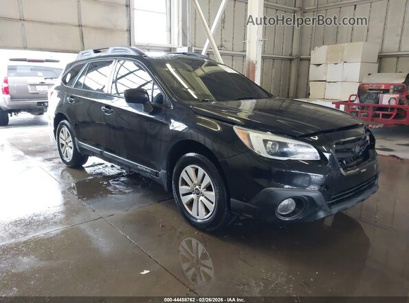 4S4BSADCXH3204775 2017 SUBARU OUTBACK Черный Передняя правая четверть