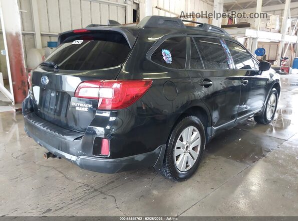 4S4BSADCXH3204775 2017 SUBARU OUTBACK Черный Задняя правая четверть