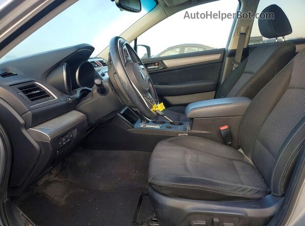 4S4BSAEC0G3249852 2016 SUBARU OUTBACK Серебряный Вид салона спереди