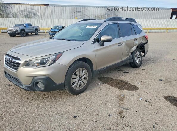 4S4BSAFC1J3207289 2018 SUBARU OUTBACK Золотой Передняя левая четверть