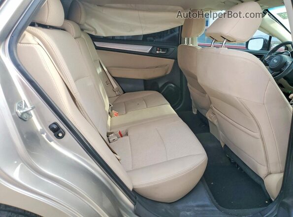 4S4BSAFC1J3207289 2018 SUBARU OUTBACK Золотой Вид задних сидений