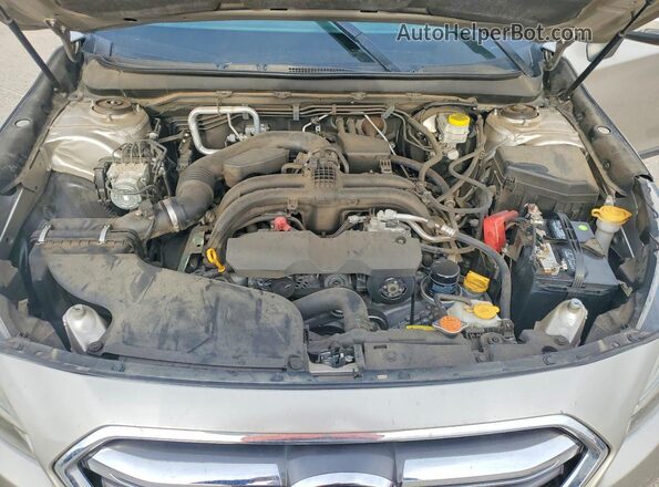 4S4BSAFC1J3207289 2018 SUBARU OUTBACK Золотой Вид задней части салона