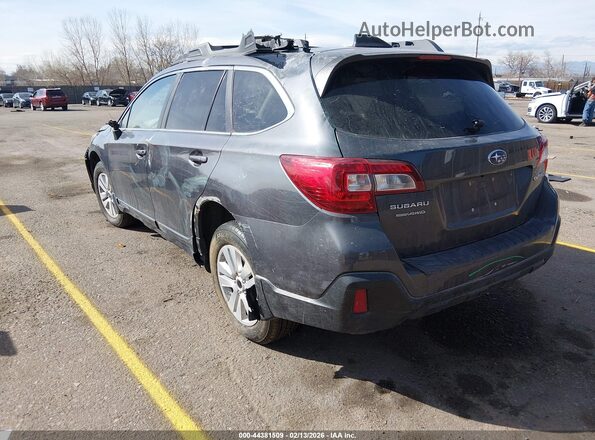 4S4BSAFC1K3371823 2019 SUBARU OUTBACK Черный Задняя левая четверть