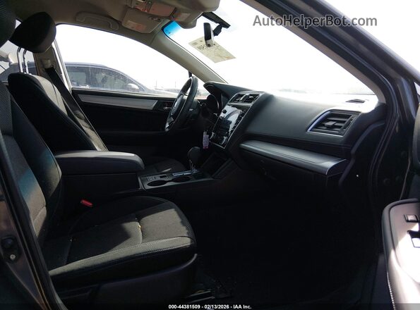 4S4BSAFC1K3371823 2019 SUBARU OUTBACK Черный Вид салона спереди