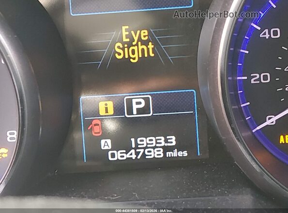 4S4BSAFC1K3371823 2019 SUBARU OUTBACK Черный 