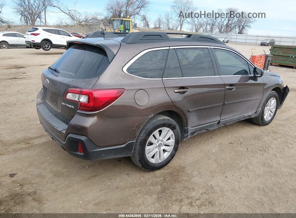 4S4BSAFC3K3283744 2019 SUBARU OUTBACK Brown Trasero derecho