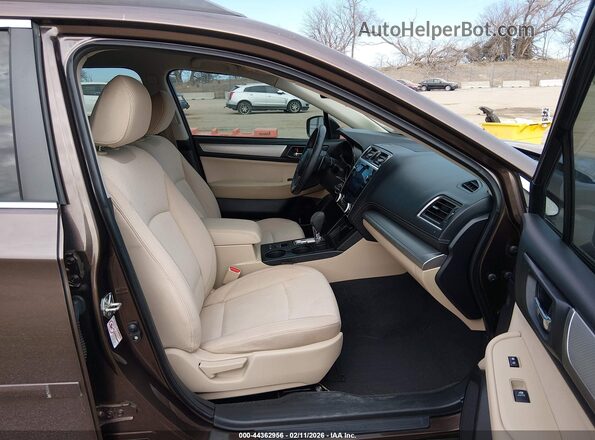 4S4BSAFC3K3283744 2019 SUBARU OUTBACK Brown Vista interior delantera