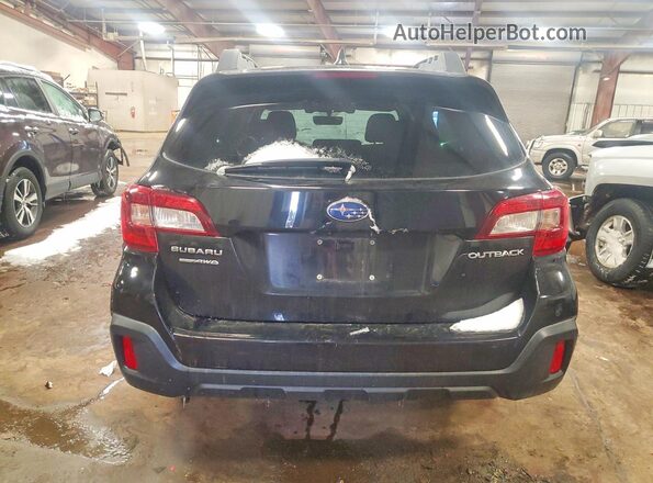 4S4BSAFC3K3335602 2019 SUBARU OUTBACK Черный Вид сзади
