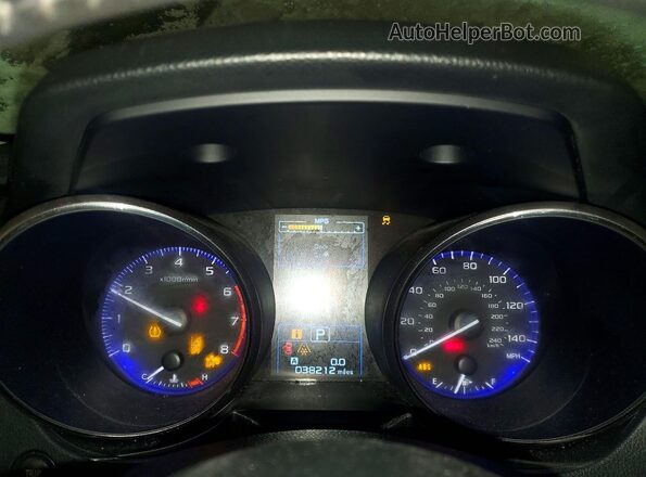 4S4BSAFC3K3335602 2019 SUBARU OUTBACK Черный Вид щитка приборов