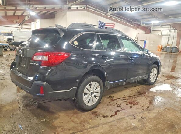 4S4BSAFC3K3335602 2019 SUBARU OUTBACK Черный Задняя правая четверть