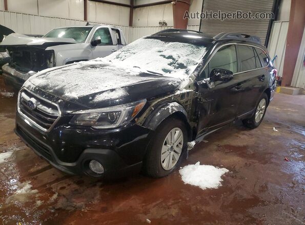 4S4BSAFC3K3335602 2019 SUBARU OUTBACK Черный Передняя левая четверть