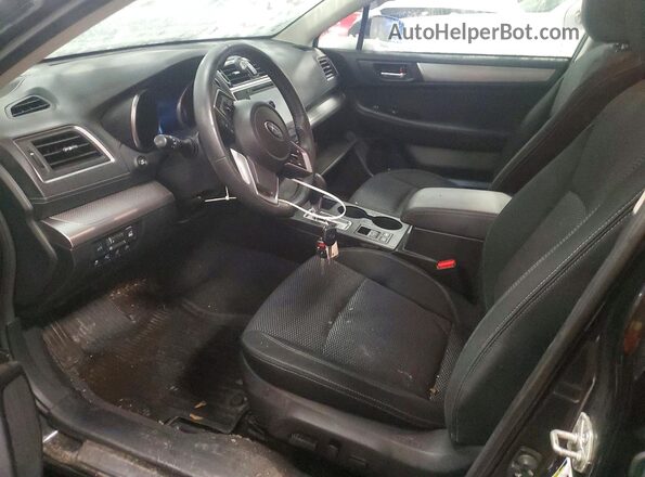 4S4BSAFC3K3335602 2019 SUBARU OUTBACK Черный Вид салона спереди