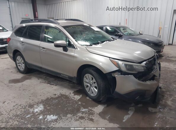4S4BSAFC4J3278860 2018 SUBARU OUTBACK Серый Передняя правая четверть