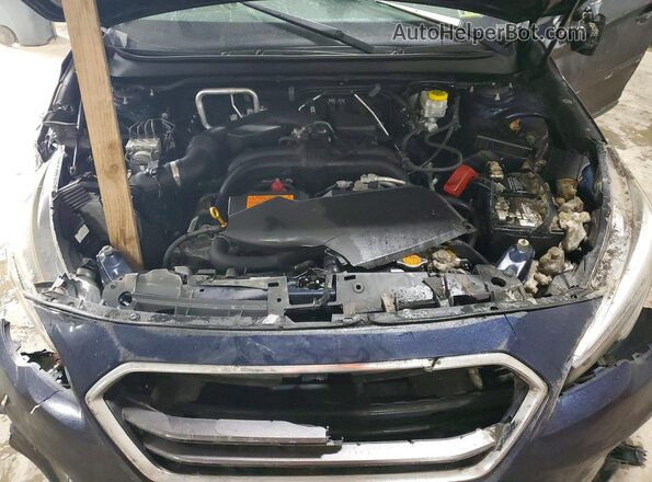 4S4BSAFC8J3296214 2018 SUBARU OUTBACK Синий Вид подкапотного пространства