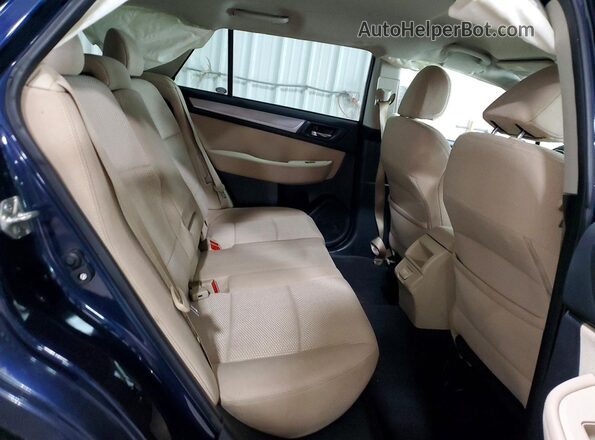 4S4BSAFC8J3296214 2018 SUBARU OUTBACK Синий Вид задней части салона