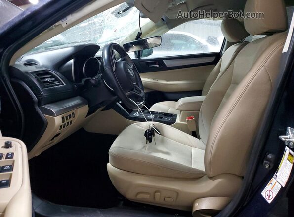 4S4BSAFC8J3296214 2018 SUBARU OUTBACK Синий Вид салона спереди