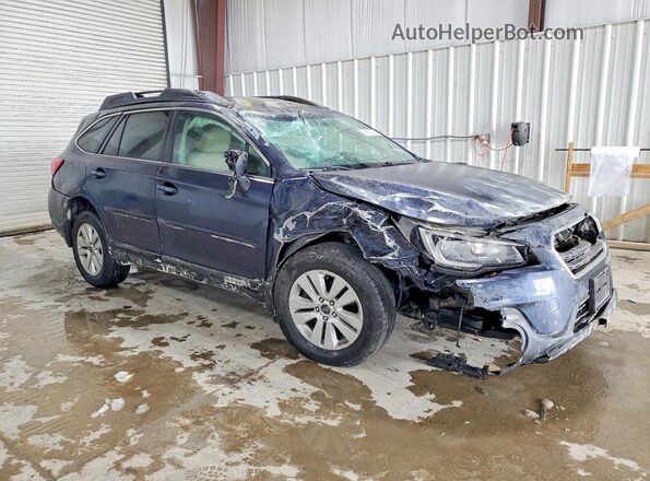 4S4BSAFC8J3296214 2018 SUBARU OUTBACK Синий Передняя правая четверть