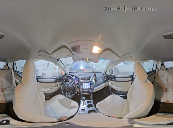 4S4BSAFC8J3296214 2018 SUBARU OUTBACK Синий Панорамный вид салона 360°