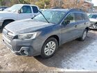 2019 Subaru Outback 2.5i Premium Light Blue vin: 4S4BSAFC9K3312731
