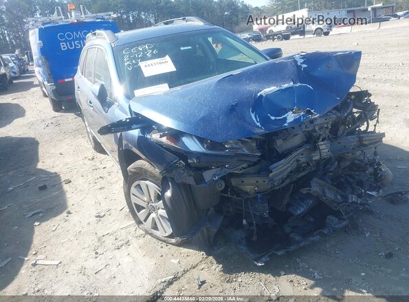 4S4BSAHC4K3389990 2019 SUBARU OUTBACK Blue Front right