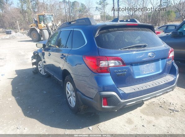 4S4BSAHC4K3389990 2019 SUBARU OUTBACK Blue Rear left