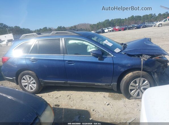 4S4BSAHC4K3389990 2019 SUBARU OUTBACK Blue Rear interior view