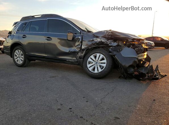 4S4BSAHC7J3224496 2018 SUBARU OUTBACK Серый Передняя правая четверть