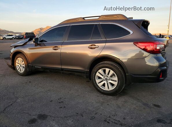 4S4BSAHC7J3224496 2018 SUBARU OUTBACK Серый Задняя левая четверть