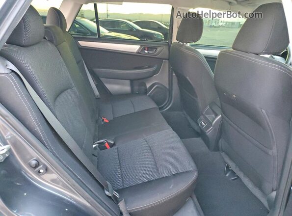 4S4BSAHC7J3224496 2018 SUBARU OUTBACK Серый Вид задних сидений