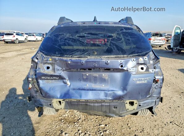4S4BSAJC6G3238411 2016 SUBARU OUTBACK Синий Вид сзади