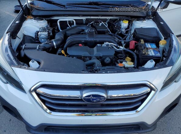 4S4BSAJC7K3324724 2019 SUBARU OUTBACK Белый Вид подкапотного пространства