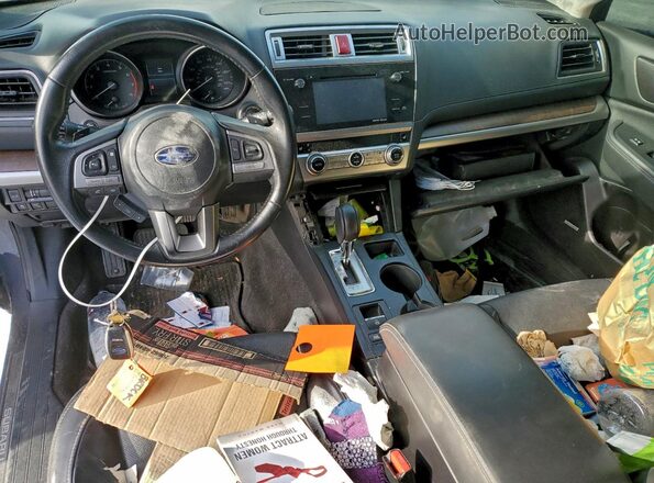 4S4BSAKC0H3260744 2017 SUBARU OUTBACK Серый Вид панели приборов