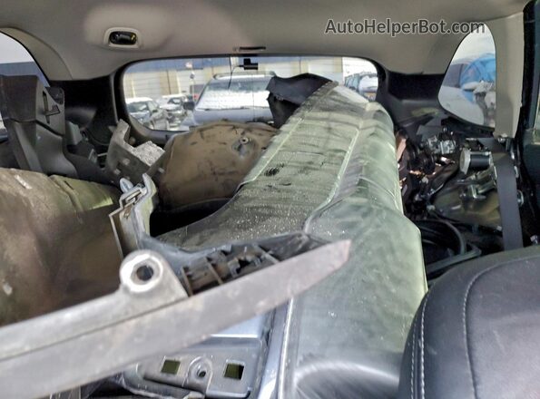 4S4BSAKC0H3260744 2017 SUBARU OUTBACK Серый Вид задних сидений