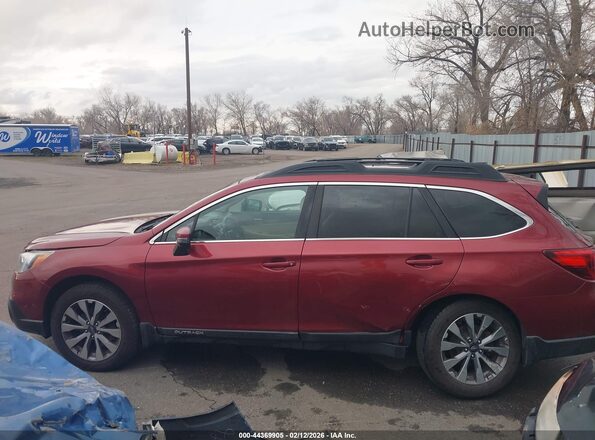 4S4BSAKC1H3380262 2017 SUBARU OUTBACK Red Widok wnętrza 360 stopni