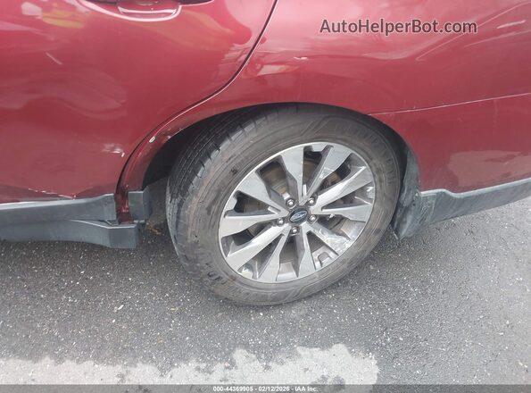 4S4BSAKC1H3380262 2017 SUBARU OUTBACK Red Widok z przodu