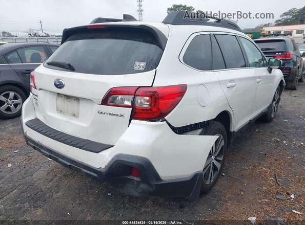 4S4BSANC0J3269798 2018 SUBARU OUTBACK Белый Задняя правая четверть