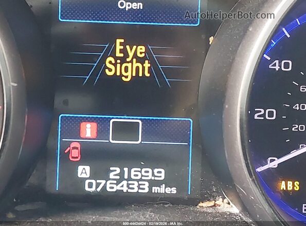 4S4BSANC0J3269798 2018 SUBARU OUTBACK Белый Панорамный вид салона 360°