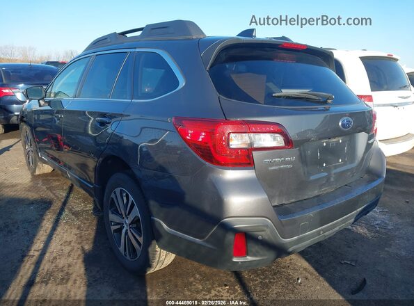 4S4BSANC0K3265669 2019 SUBARU OUTBACK Серый Задняя левая четверть